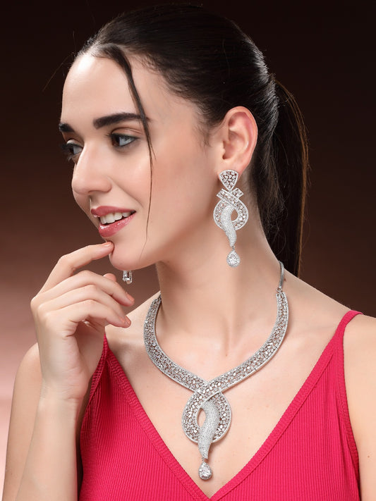 Elegant Bridesmaid Necklace Set for Traditional Wedding