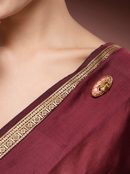 Zircon Radiance Brooch
