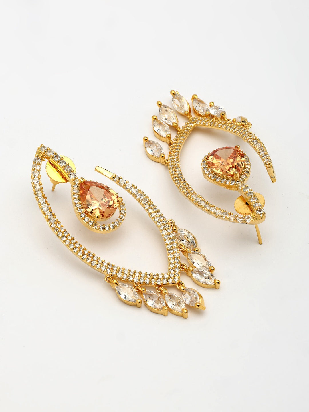 Zircon Statement Earrings