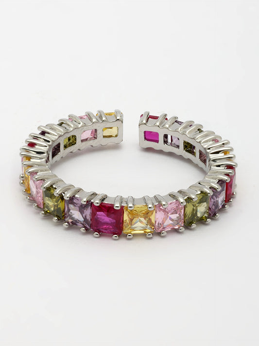 Multi-Zircon Stone Ring