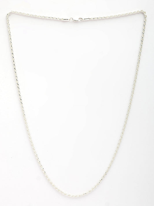 92.5 Sterling Silver Chain For Men | 24 Inches