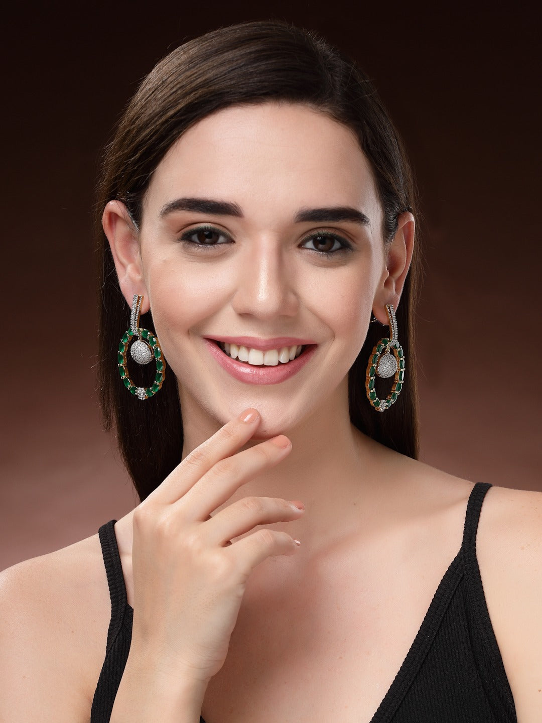 Shine Bright: Stunning Zircon Earrings