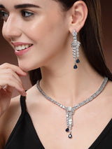 Timeless Elegance: A Classic Meets Trendy Jewelry Set - Blue