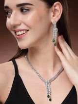 Timeless Elegance: A Classic Meets Trendy Jewelry Set - Green