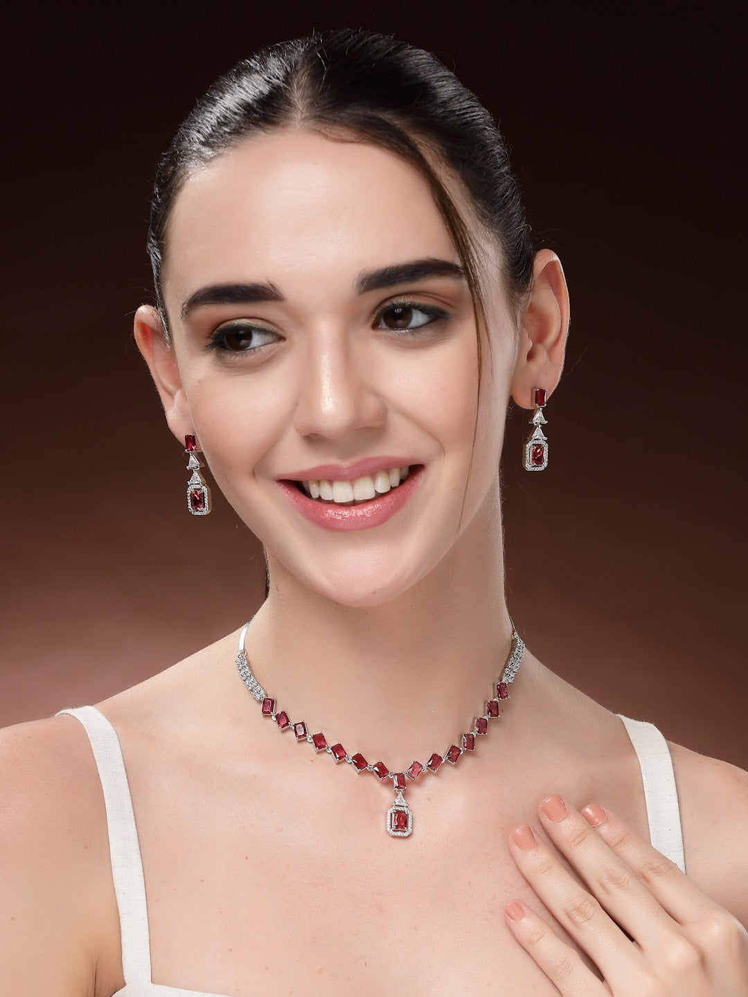 Premium Classic Zircon Necklace
