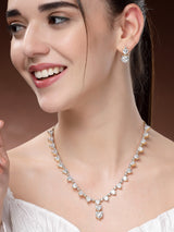 Versatile Necklace Set for Every Occasion - Full White
