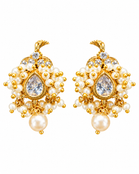 Elegant Pearl Stud Earrings