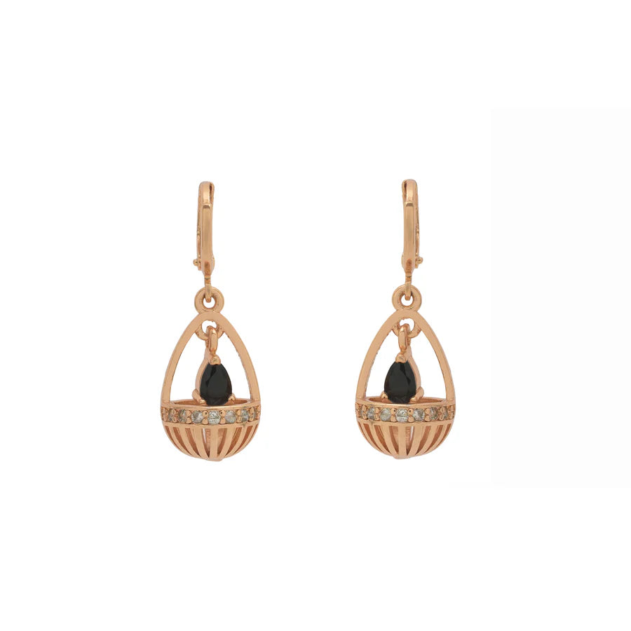 Eternal Radiance Bali Style Hoops Earrings