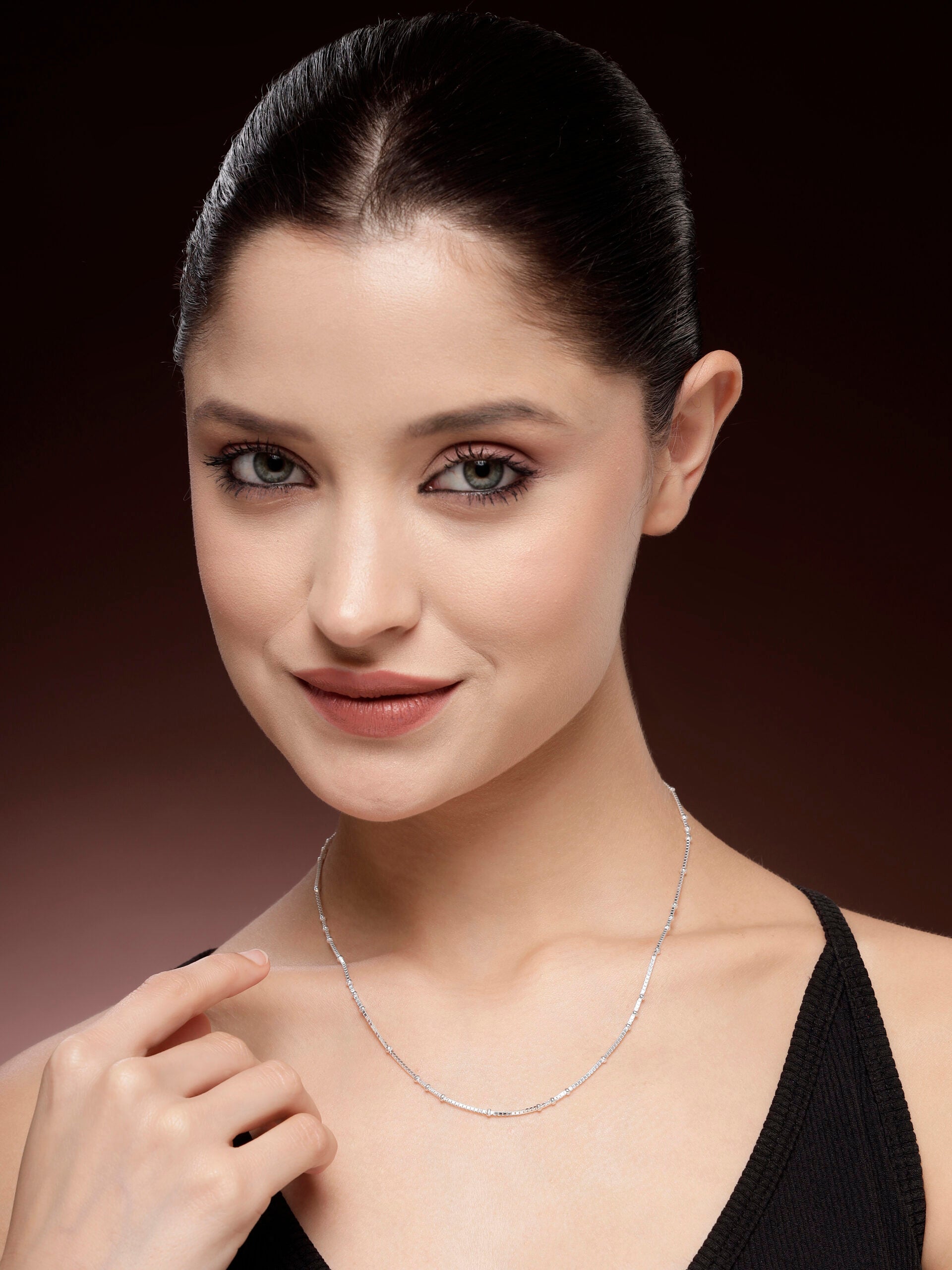 92.5 Sterling Silver Chain For Women | 18 Inches