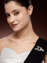 Exquisite Multi-Zircon Statement Brooch