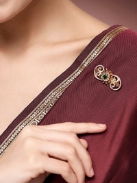 Trinity Gemstone Brooch