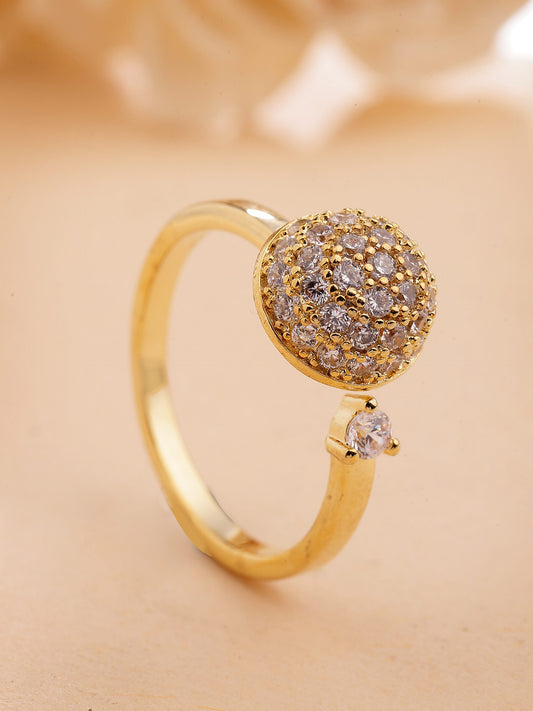 Elegant Zircon Stone Ring