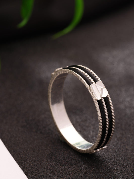 92.5 Sterling Silver Ring For Men - 12