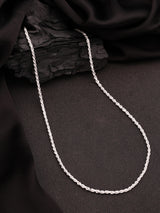 92.5 Sterling Silver Chain For Men | 24 Inches