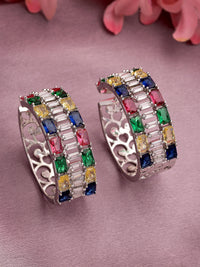 Zircon Earrings | Multi Color