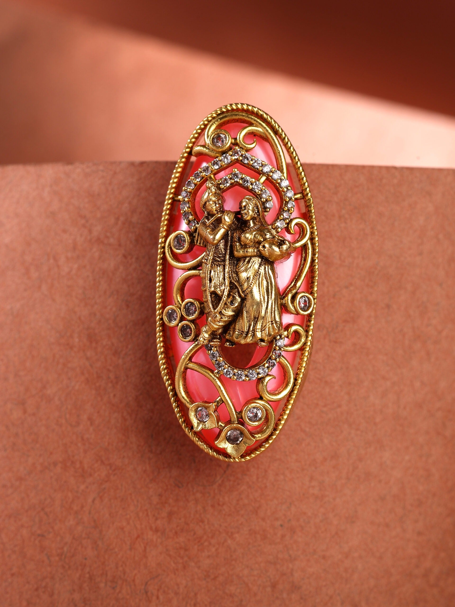 Zircon Radiance Brooch