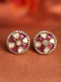 Sparkling Moissanite Zircon Studs