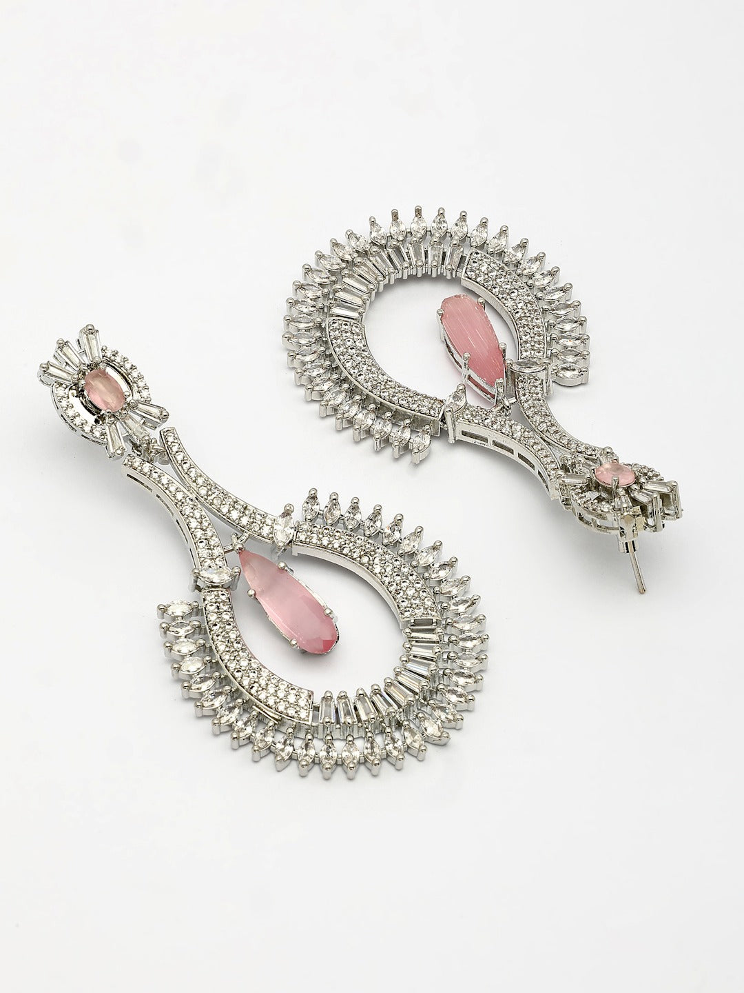 Dazzling Zircon Earrings: Stunning Style