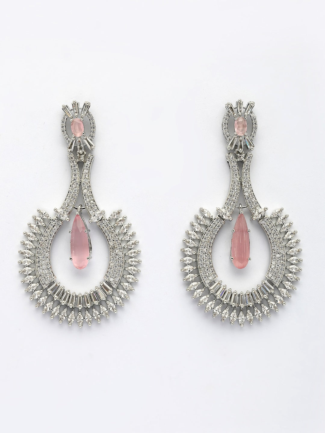 Dazzling Zircon Earrings: Stunning Style