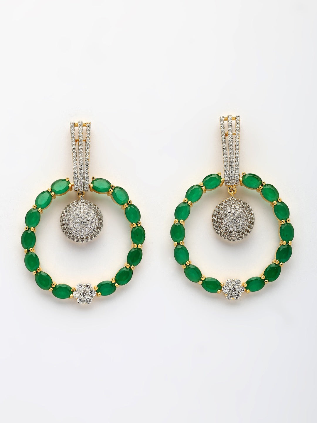 Shine Bright: Stunning Zircon Earrings