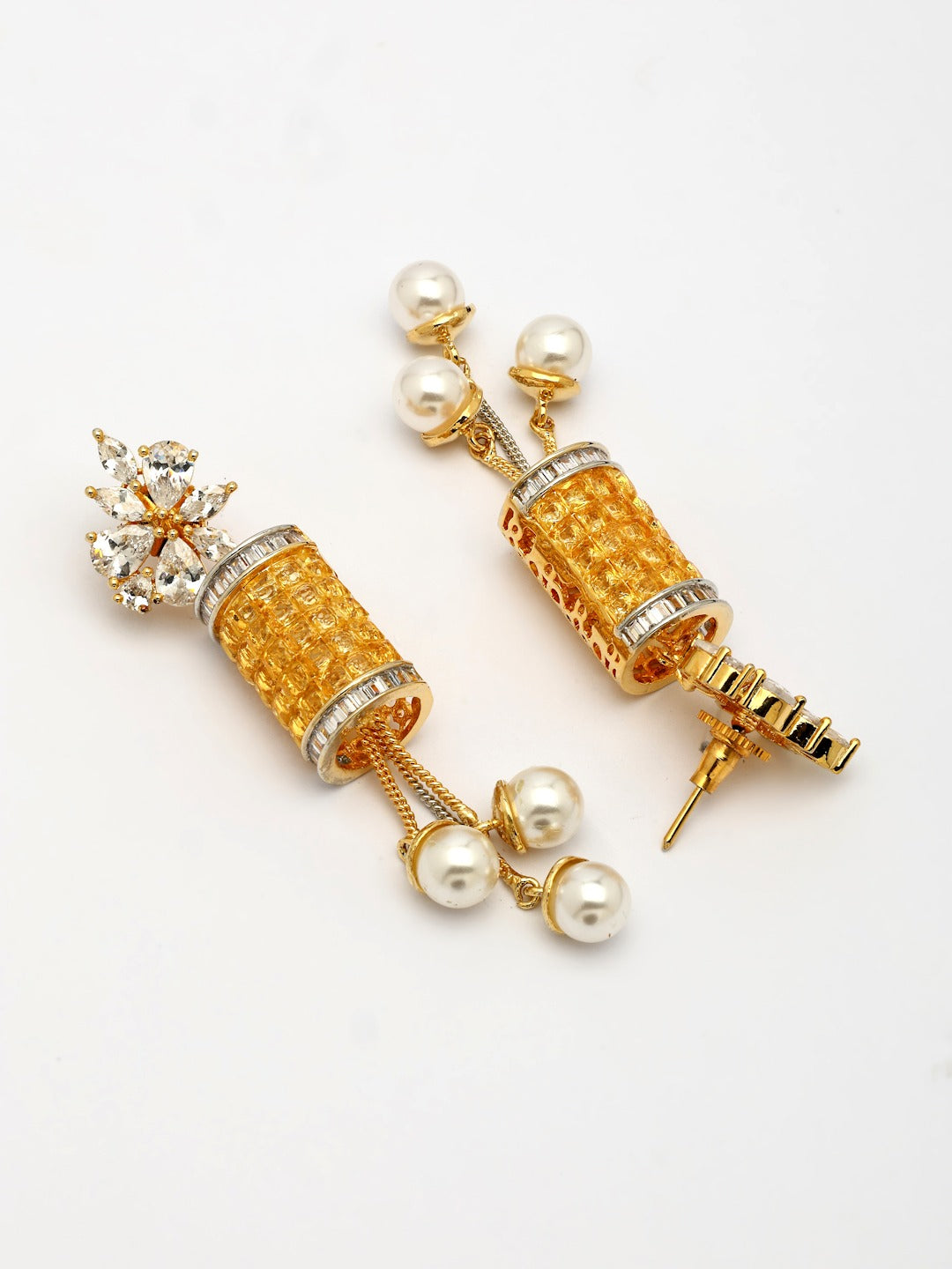 Zircon Elegance: Stunning Earrings
