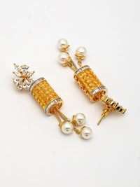 Zircon Elegance: Stunning Earrings