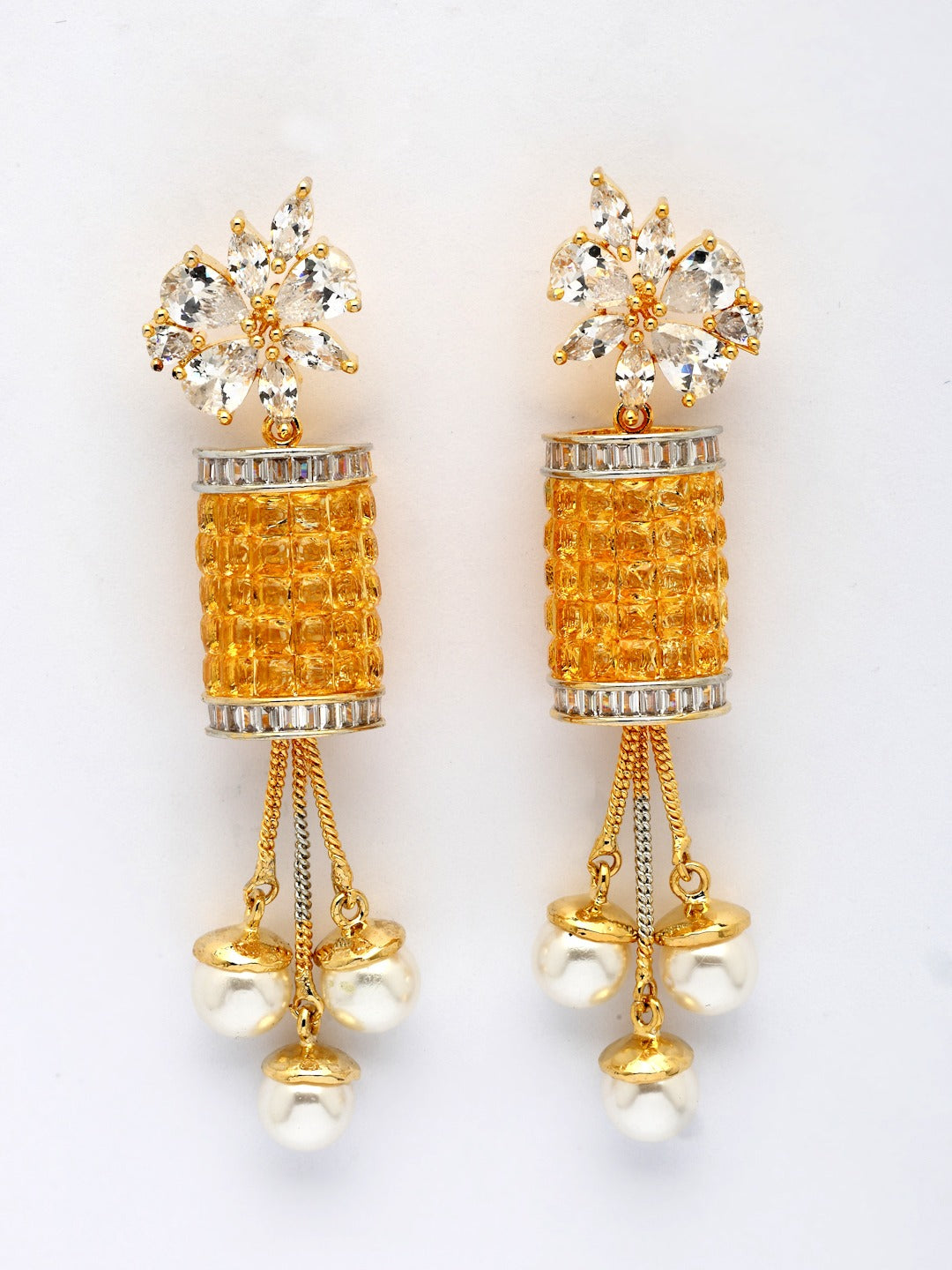 Zircon Elegance: Stunning Earrings
