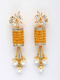 Zircon Elegance: Stunning Earrings