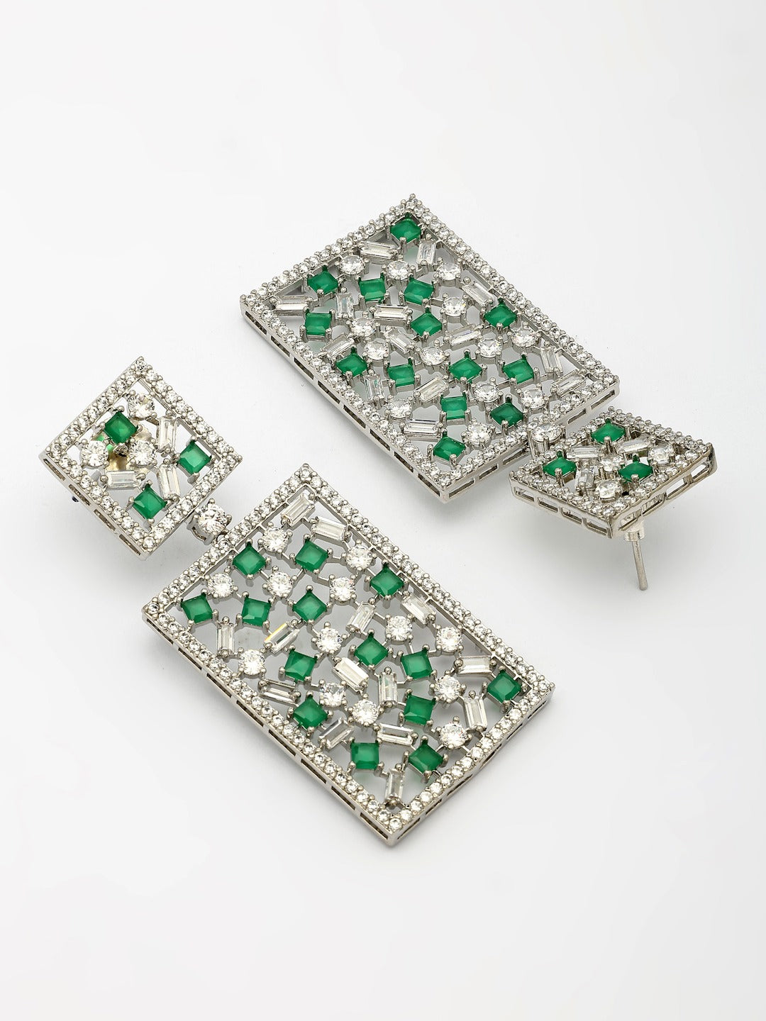 Statement Zircon Earrings