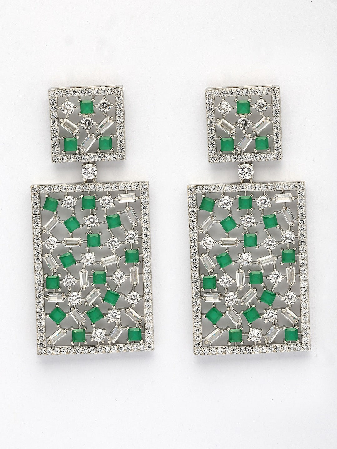 Statement Zircon Earrings