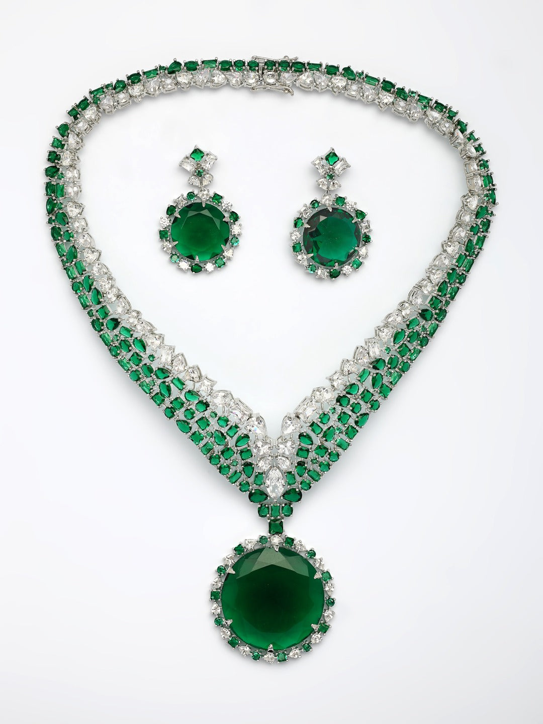 Traditional Design | American Diamond Jewelry set