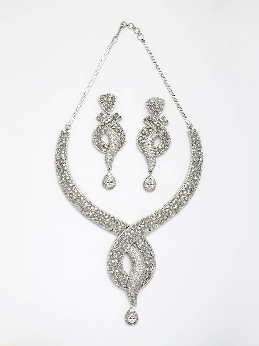 Elegant Bridesmaid Necklace Set for Traditional Wedding