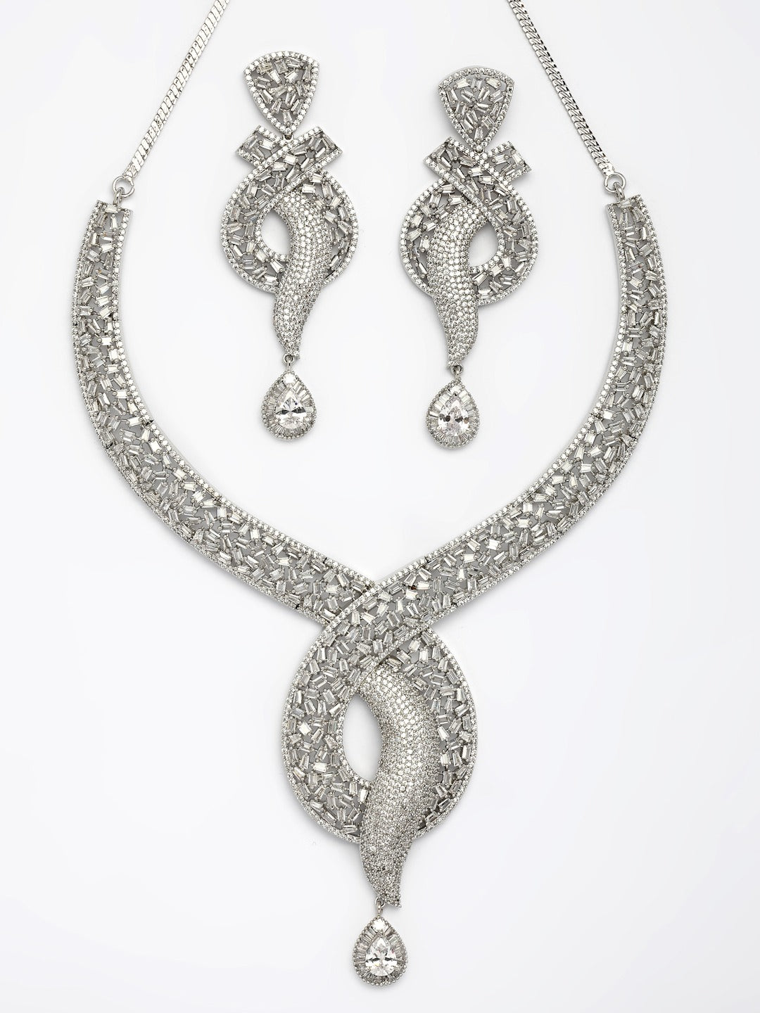 Elegant Bridesmaid Necklace Set for Traditional Wedding