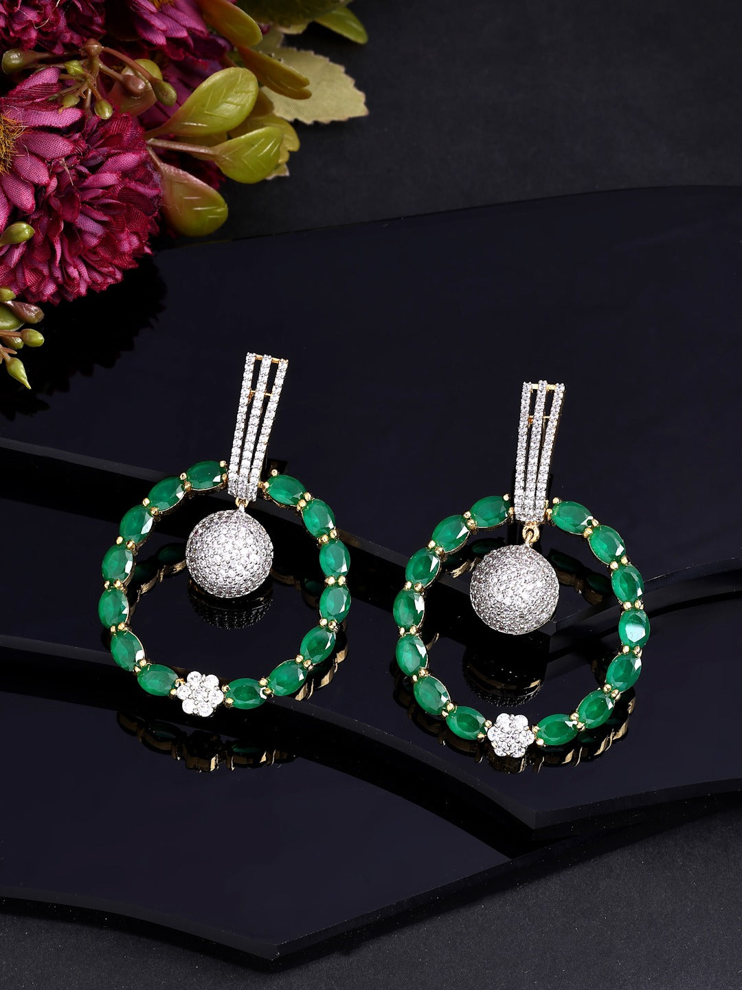 Shine Bright: Stunning Zircon Earrings