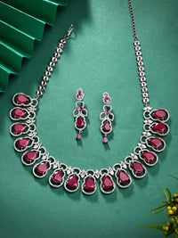 Statement Zircon Necklace Set