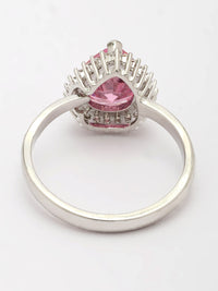 Zircon & Rose Quartz Ring