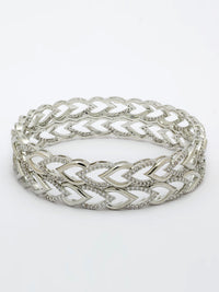 Elegant Zircon Stone Bangle