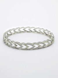 Elegant Zircon Stone Bangle