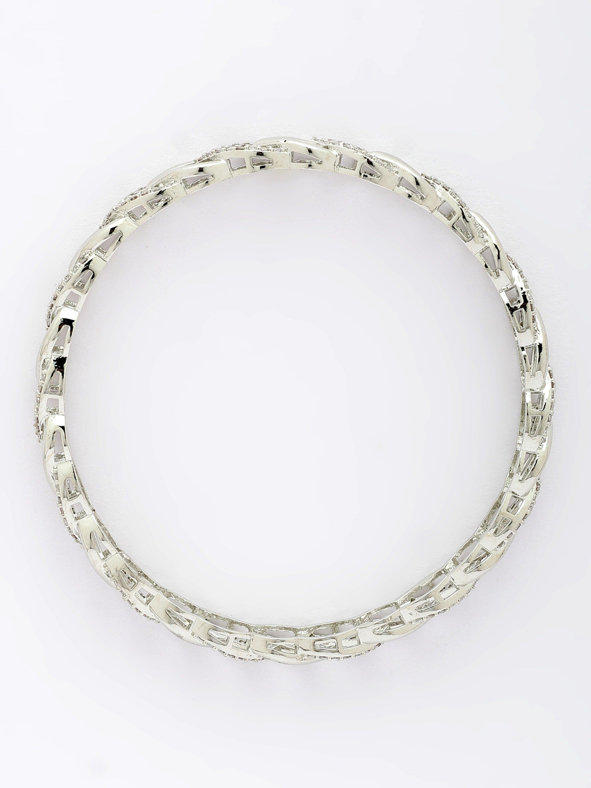 Elegant Zircon Stone Bangle
