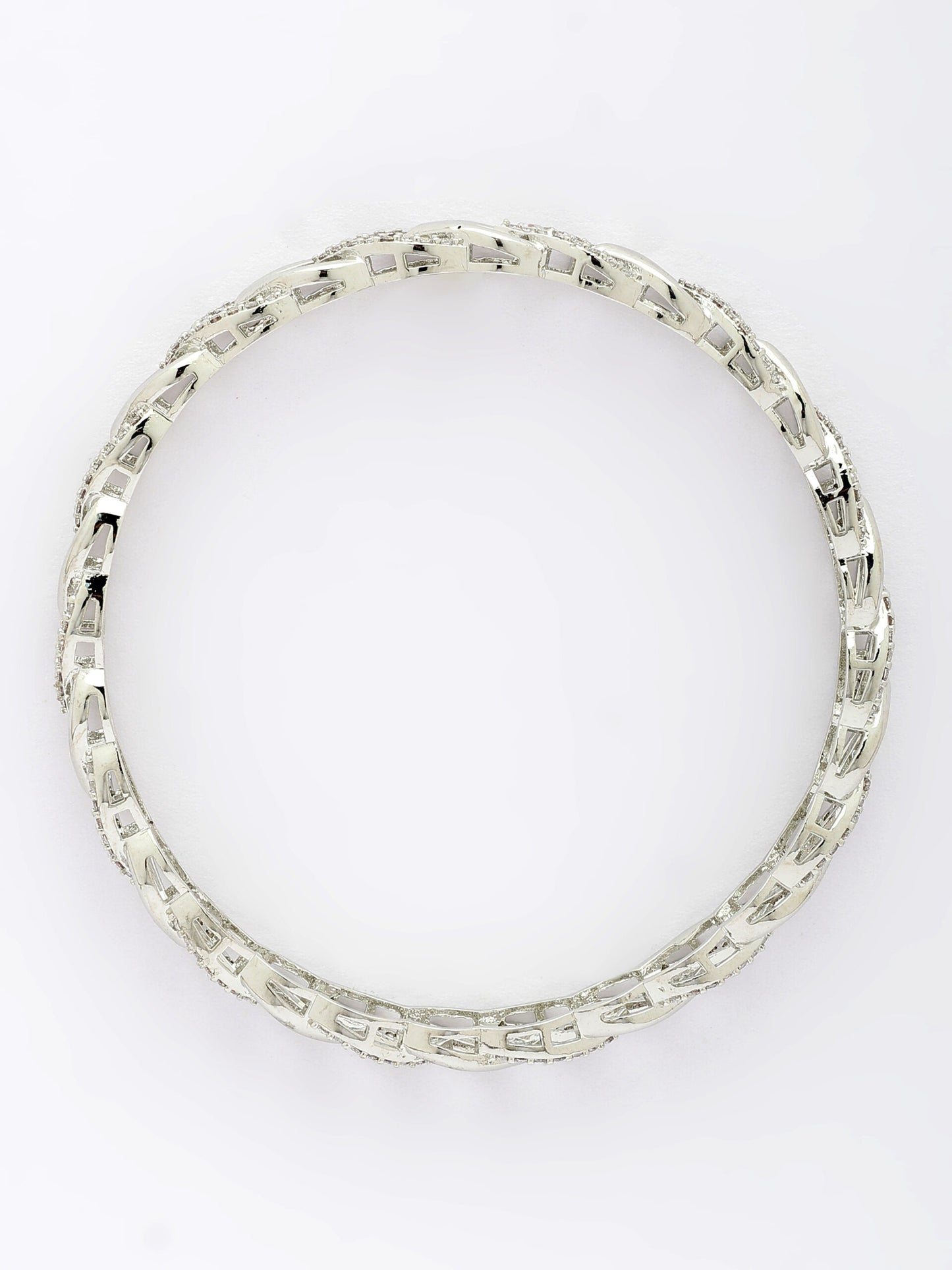 Elegant Zircon Stone Bangle