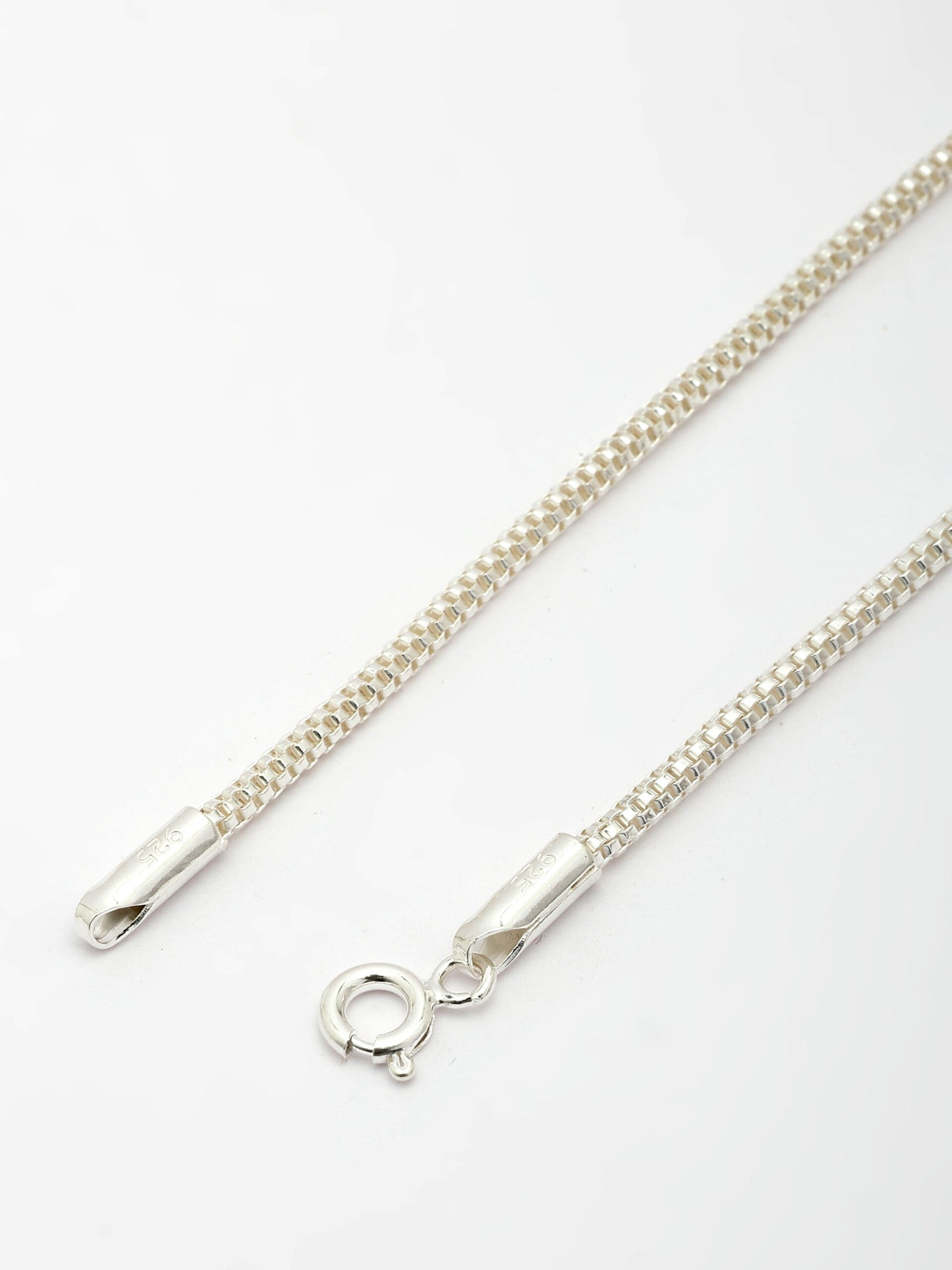 92.5 Sterling Silver Chain For Men | 20 Inches