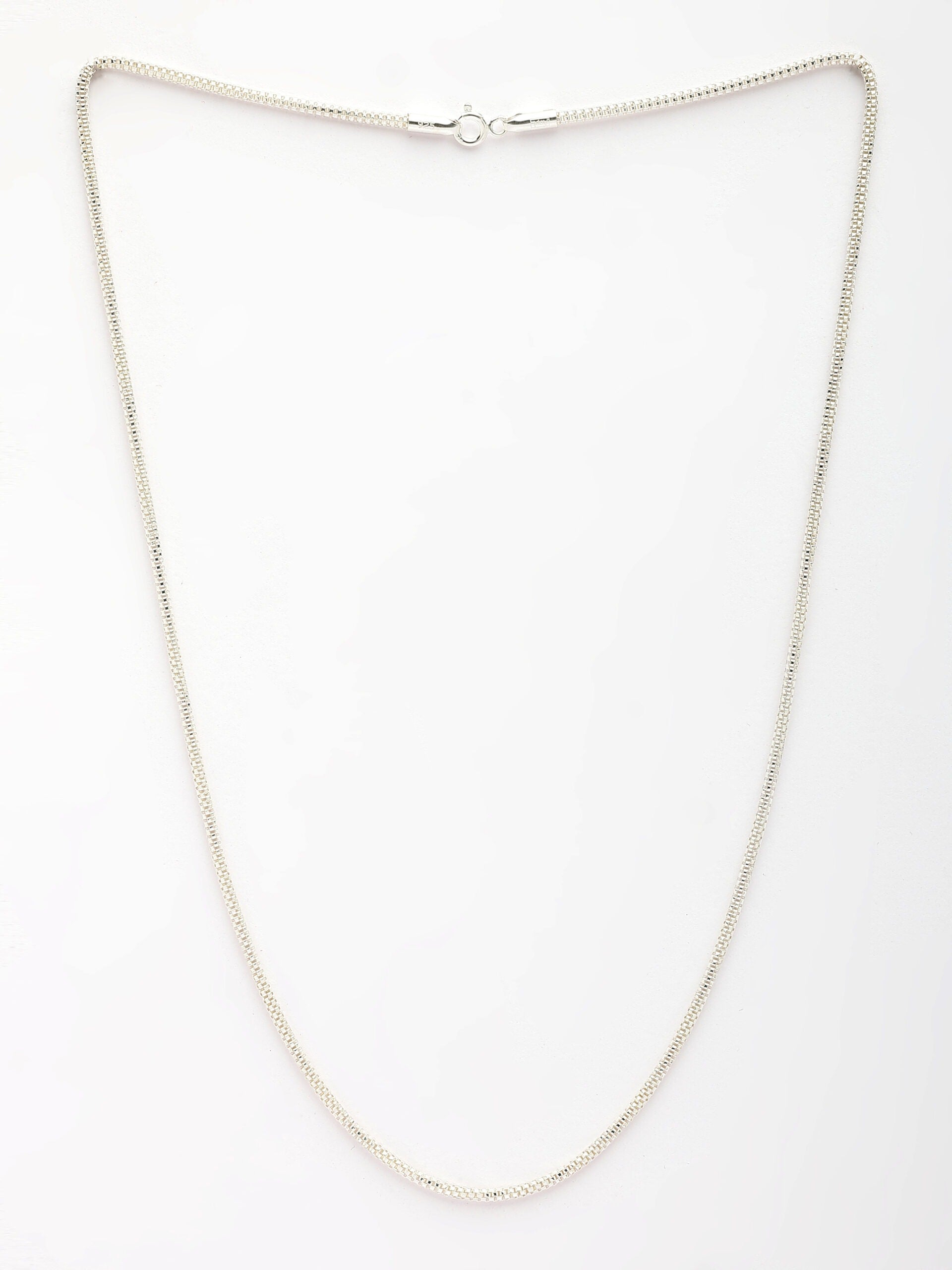 92.5 Sterling Silver Chain For Men | 20 Inches