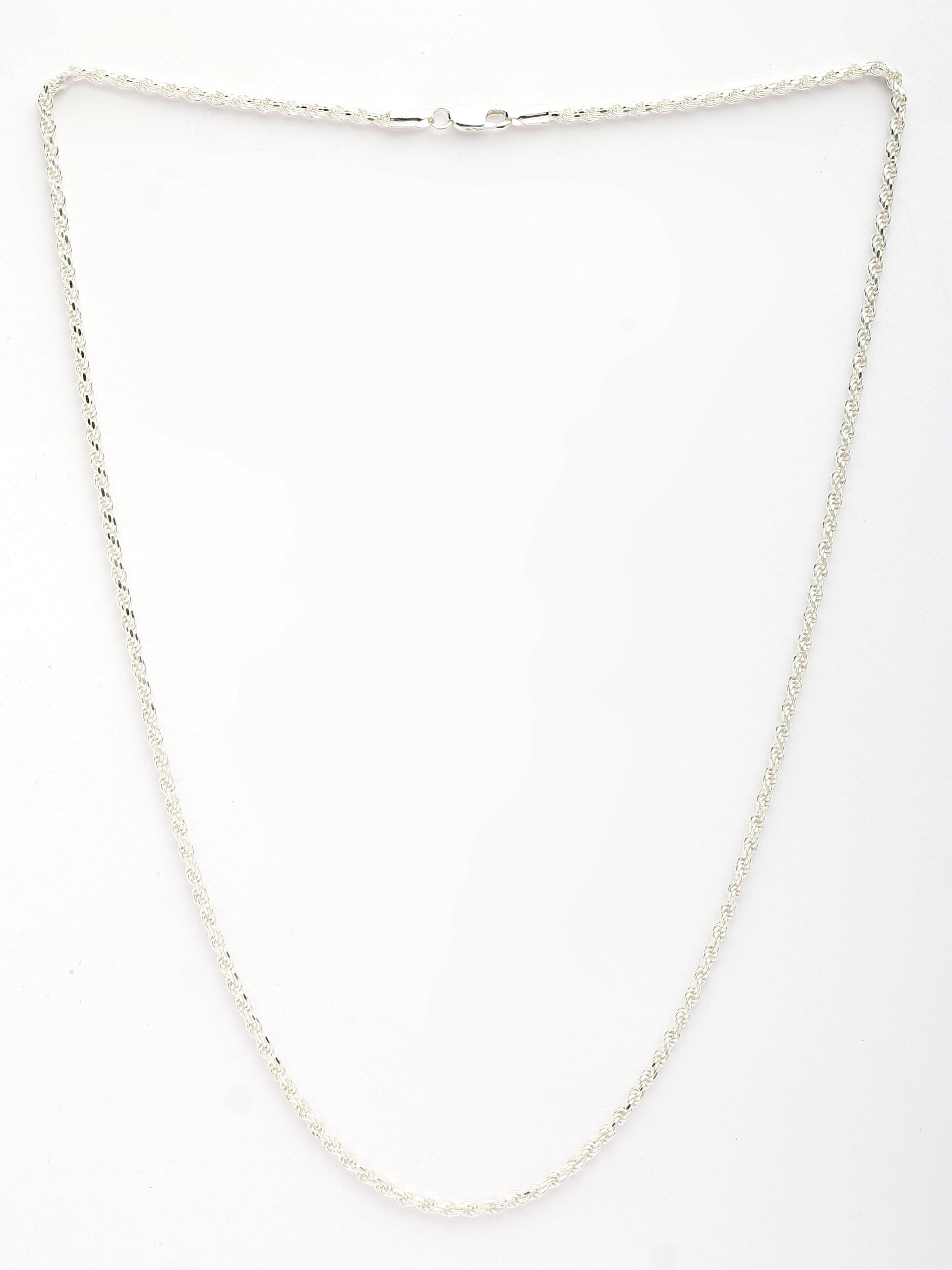 92.5 Sterling Silver Chain For Men | 24 Inches