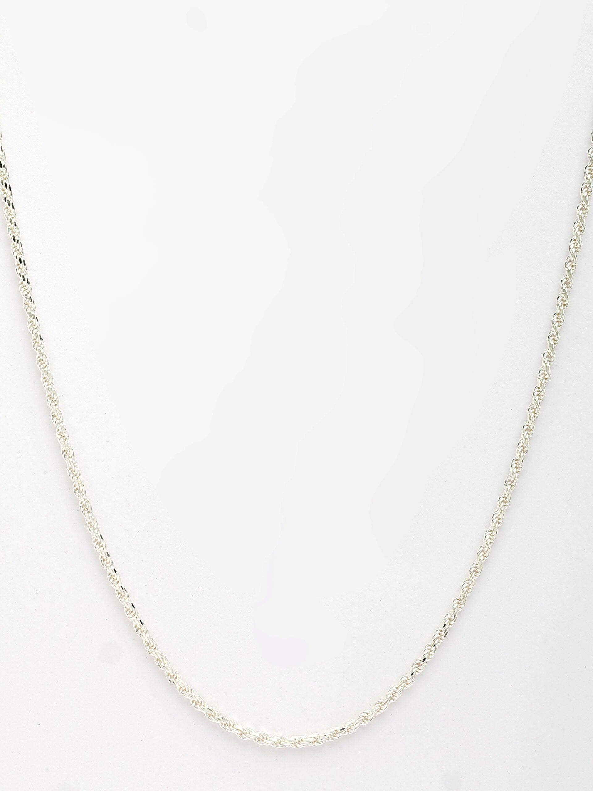 92.5 Sterling Silver Chain For Men | 24 Inches