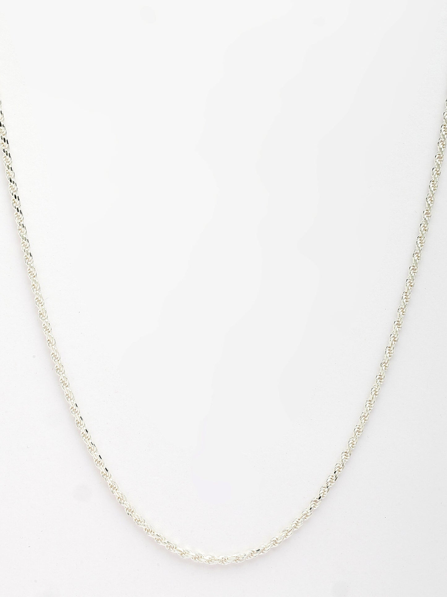 92.5 Sterling Silver Chain For Men | 24 Inches