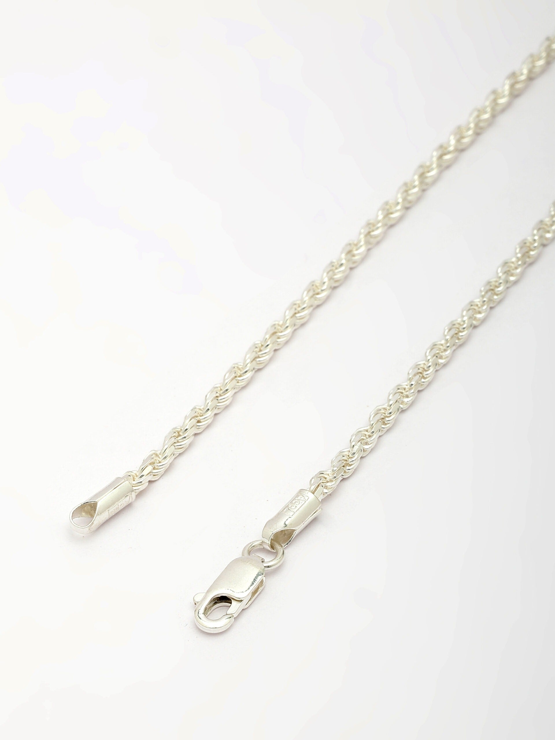 92.5 Sterling Silver Chain For Men | 24 Inches