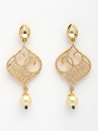 Kundan Elegance With MOP & Zircon
