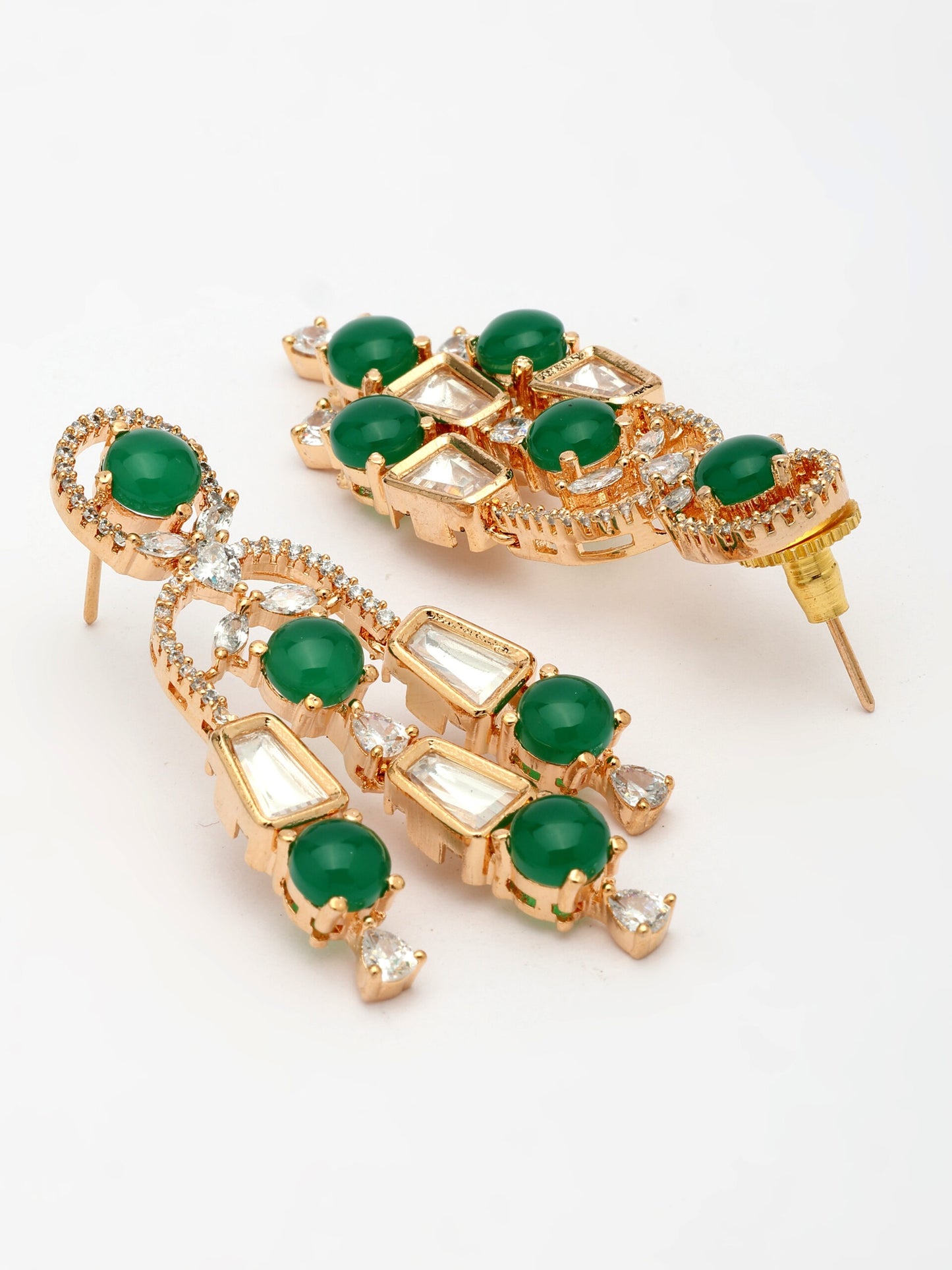 Brilliant Choker Set Adorned With Zircon