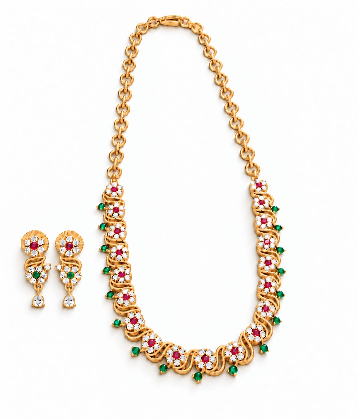 The Royal Botanical Zircon Necklace