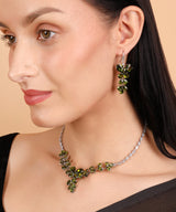 The Brilliance of Perfection — Premium Zircon Necklace | Green